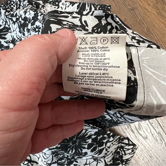 🆕 Norse Projects - Carsten Floral-Print Cotton Shirt SZ MED - Picture 5 of 7